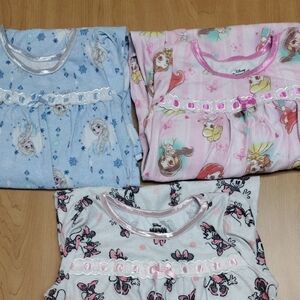 Girls Long Flannel Gowns